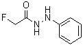 CAS # 2343-36-4, 2-Fluoroacetic acid 2-phenylhydrazide, Fanyline