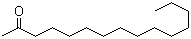 structure of CAS# 2345-28-0, 2-Pentadecanone