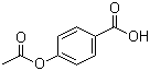 structure of CAS# 2345-34-8, 4-Acetoxybenzoic acid
