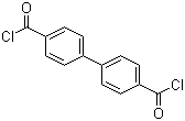 structure of CAS# 2351-37-3, 4,4'-联苯二甲酰氯