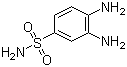 structure of CAS# 2360-20-5, 3,4-Diaminobenzenesulfonamide