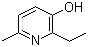structure of CAS# 2364-75-2, 2-Ethyl-3-hydroxy-6-methylpyridine