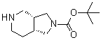 structure of CAS# 236406-56-7, (3aR,7aR)-rel-八氢-2H-吡咯并[3,4-c]吡啶-2-羧酸叔丁酯