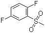 structure of CAS# 236739-03-0, 1,4-二氟-2-甲砜基苯