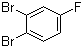 CAS # 2369-37-1, 3,4-Dibromofluorobenzene, 1,2-Dibromo-4-fluorobenzene, 3,4-Dibromo-1-fluorobenzene