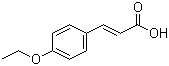 structure of CAS# 2373-79-7, 4-乙氧基肉桂酸