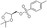 structure of CAS# 23735-43-5, (S)-(+)-2,2-二甲基-1,3-二氧环戊基-4-甲醇对甲基苯磺酸酯