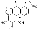 structure of CAS# 23820-80-6, 绿毛菌醇
