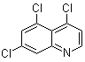 structure of CAS# 23834-01-7, 4,5,7-三氯喹啉