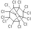 structure of CAS# 2385-85-5, Mirex