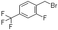 structure of CAS# 239087-07-1, 2-Fluoro-4-trifluoromethylbenzyl bromide