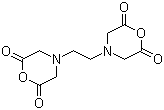 structure of CAS# 23911-25-3, 4,4'-Ethylenebis(2,6-dioxomorpholine)