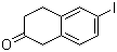 CAS # 239783-48-3, 6-Iodo-2-tetralone, 3,4-Dihydro-6-iodo-2(1H)-naphthalenone