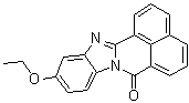 CAS 登录号：23986-04-1, 11-乙氧基-7H-苯并咪唑并[2,1-a]苯并[de]异喹啉-7-酮