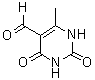 structure of CAS# 24048-74-6, 1,2,3,4-四氢-6-甲基-2,4-二氧代-5-嘧啶甲醛