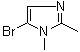 structure of CAS# 24134-09-6, 5-Bromo-1,2-dimethylimidazole