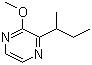 structure of CAS# 24168-70-5, 2-Methoxy-3-sec-butyl pyrazine