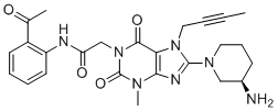 structure of CAS# 2416949-69-2, Linagliptin Impurity 7