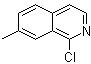 structure of CAS# 24188-80-5, 1-氯-7-甲基异喹啉
