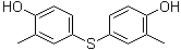 structure of CAS# 24197-34-0, Bis(4-hydroxy-3-methylphenyl) sulfide
