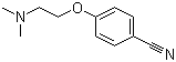 CAS 登录号：24197-95-3, 4-[2-(二甲基氨基)乙氧基]苯腈