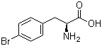 structure of CAS# 24250-84-8, 4-Bromo-L-phenylalanine
