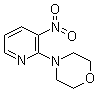 structure of CAS# 24255-27-4, N-(3-Nitro-2-pyridyl)morpholine
