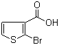 structure of CAS# 24287-95-4, 2-溴噻吩-3-羧酸