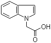structure of CAS# 24297-59-4, Indol-1-yl-acetic acid