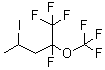 structure of CAS# 243139-56-2, 1,1,1,2-四氟-4-碘-2-(三氟甲氧基)戊烷