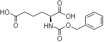 structure of CAS# 24325-14-2, N-Benzyloxycarbonyl-L-alpha-aminoadipic acid