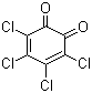 structure of CAS# 2435-53-2, Tetrachloro-o-benzoquinone