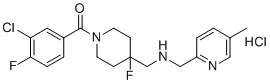 structure of CAS# 2436760-81-3, Befiradol hydrochloride