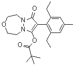 structure of CAS# 243973-20-8, Pinoxaden