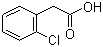 structure of CAS# 2444-36-2, 2-Chlorophenylacetic acid