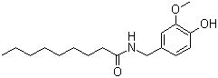 structure of CAS# 2444-46-4, Nonivamide