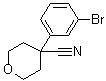 CAS 登录号：245439-36-5, 4-(3-溴苯基)四氢-2H-吡喃-4-甲腈