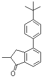 CAS # 245653-51-4, 4-[4-(1,1-Dimethylethyl)phenyl]-2,3-dihydro-2-methyl-1H-inden-1-one