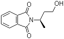 structure of CAS# 245728-73-8, 2-[(1R)-3-羟基-1-甲基丙基]-1H-异吲哚1,3(2H)-二酮