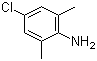structure of CAS# 24596-18-7, 4-Chloro-2,6-dimethylaniline