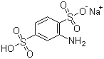 structure of CAS# 24605-36-5, 2-氨基-1,4-苯二磺酸单钠盐