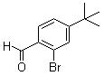 structure of CAS# 246139-77-5, 2-Bromo-4-tert-butylbenzaldehyde