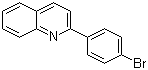 structure of CAS# 24641-31-4, 2-(4-Bromophenyl)quinoline