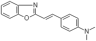 CAS # 24675-13-6, 4-(2-Benzooxazol-2-ylethenyl)-N,N-dimethylaniline