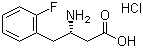 CAS 登录号：246876-92-6, (S)-3-氨基-4-(2-氟苯基)丁酸盐酸盐