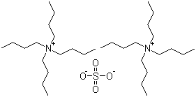 structure of CAS# 2472-88-0, 四丁基硫酸铵