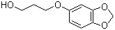 structure of CAS# 247228-25-7, 3-(1,3-苯并二恶茂-5-氧基)-1-丙醇