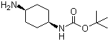 structure of CAS# 247570-24-7, 1-N-Boc-顺式-1,4-环己二胺