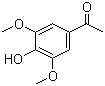 structure of CAS# 2478-38-8, 乙酰丁香酮
