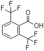 structure of CAS# 24821-22-5, 2,6-Bis(trifluoromethyl)benzoic acid